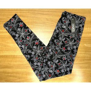 Spiderweb Halloween Black Spider Soft Leggings Small Back to School!